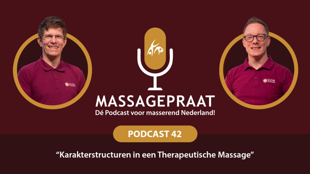 Podcast Massagepraat Tumbnail Foto Anthony en Roel en podcastaflevering 42