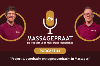 Podcast Massagepraat Tumbnail Foto Anthony en Roel en podcastaflevering 43