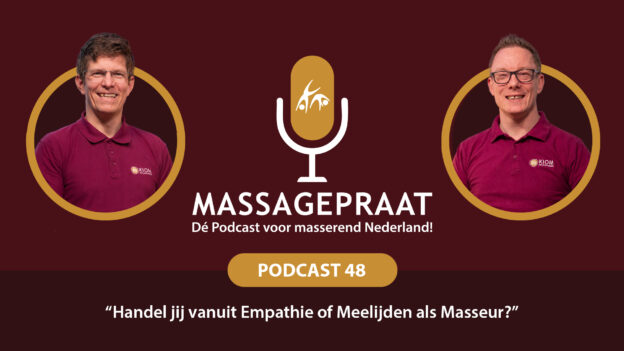 Podcast Massagepraat Tumbnail Foto Anthony en Roel en podcastaflevering 48